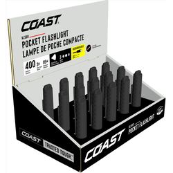 Coast KL50R 400 lm Black LED Rechargeable Keychain Light