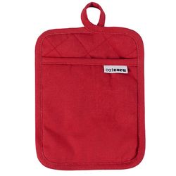 Cat Cora Red Cotton Pot Holder