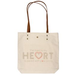 Karma Cotton Canvas Book Bag