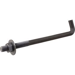 HILLMAN 3/4 in. D X 12 in. L Steel Round Head Anchor Bolts 1 pk