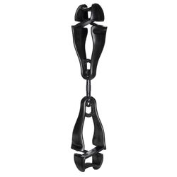 Ergodyne Squids Swivel Glove Clip Holder Black One Size Fits All 1 pk