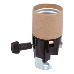 Jandorf Phenolic Medium Base Turn Knob Socket 1 pk