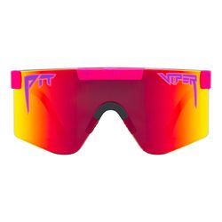 Pit Viper Sunglasses Unisex Pink Frame Rainbow Lens