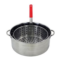 Chard Stainless Steel Deep Fryer W/Perforated Basket 10.5 qt