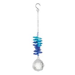 Woodstock Chimes Moonlight Acrylic/Glass/Metal 4 in. H Suncatcher