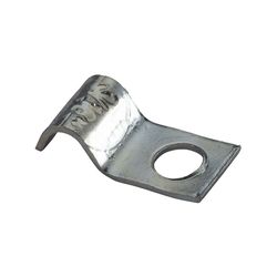 Halex 1/4 in. D Steel 1 Hole Strap 50 pk