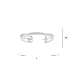 Montana Silversmiths Women's Love and Faith Cuff Silver Bracelet Water Resistant