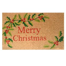 Calloway Mills 1.42 ft. W X 2.42 ft. L Multi-color Casual Coir Door Mat