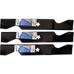Stens 54 in. High-Lift Mower Blade For Riding Mowers 3 pk