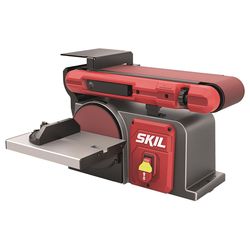 SKIL 4.5 amps 4 in. W X 36 in. L Corded Bench Top Belt and Disc Sander