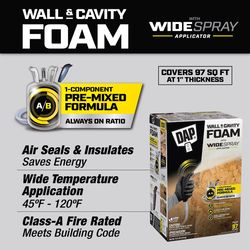 DAP Touch 'N Foam Professional Cream Polyurethane Foam Insulating Sealant 10.5 lb