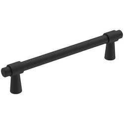 Amerock Destine Contemporary Bar Cabinet Pull 5-1/16 in. Matte Black Black 1 pk