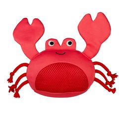 Pet Shop by Fringe Studio For Dog Red Neoprene Crab Dog Toy 1 pk