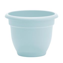 Bloem 16.8 in. H X 21.5 in. W X 20 in. D Plastic Ariana Planter Misty Blue