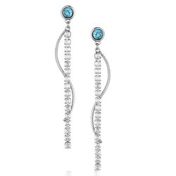 Montana Silversmiths Women's Canyon Serenade Turquoise Earrings