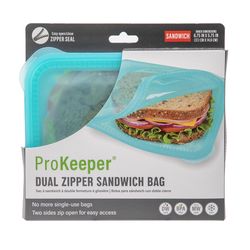 Progressive Prepworks 3 cups Teal Sandwich Bag 1 pk