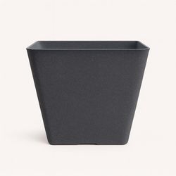 Austram Vizcaya 18 in. H X 12 in. W X 12 in. D Stone Planter Anchor Gray