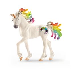 Schleich Bayala Rainbow Unicorn Foal Toy Multicolored