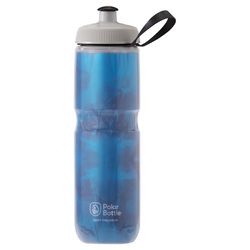 Polar Bottle 20 oz Electric Blue BPA Free Fly Dye Insulated Water Bottle