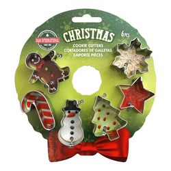 R&M International Corp Cookie Cutter Set Silver 6 pc