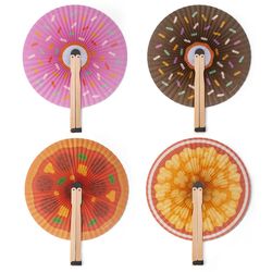 Kikkerland Food Paper Fans 1 pk