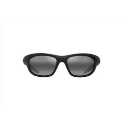 Maui Jim Haulani Sunglasses Unisex Matte Black Frame Neutral Grey Lens Polarized