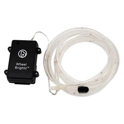 Brightz Wheel Brightz Gold LED Bike Accessory ABS Plastics, Polyurethane, Silicone/Rubber, Iron, Ele