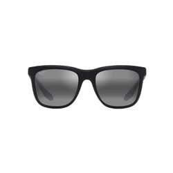 Maui Jim Pehu Sunglasses Unisex Black Frame Neutral Gray Lens Polarized