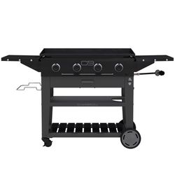 Charbroil Performance Series 4 Burner Liquid Propane Outdoor Griddle Black