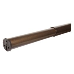 John Sterling Pro HD 72 in. L X 1-1/4 in. D Adjustable Oil-Rubbed Bronze Steel Closet Rod