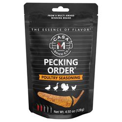 Casa M Spice Co Pecking Order Poultry Seasoning 4.5 oz