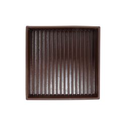 Ace Rubber Furniture Cups Brown Square 3 in. W X 3 in. L 2 pk