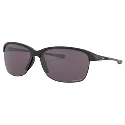 Oakley Unstoppable Sunglasses Unisex Black Frame Gray Lens