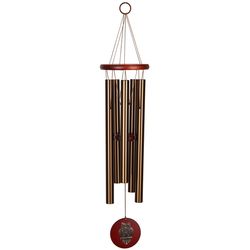 Woodstock Chimes Aluminum/Wood 26 in. Wind Chime