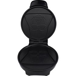 Uncanny Brands Star Wars Darth Vader 1 waffle Black Aluminum Waffle Maker