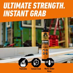 Gorilla All Purpose Construction Adhesive 9 oz