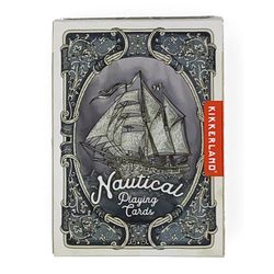 Kikkerland Nautical Playing Cards Assorted 52 pc