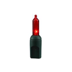 Celebrations Platinum LED T5 Red 50 ct String Christmas Lights 25 ft.