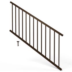 Fortress Railing Products Inspire Railing 32.5 in. H X 72 in. W X 2 in. L Aluminum Stair Rail Panel