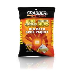 Grabber Warmers Adhesive Body Warmer 8 pk