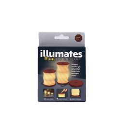 Illumates Davro products 6 in. Wine Portable Table Lamp