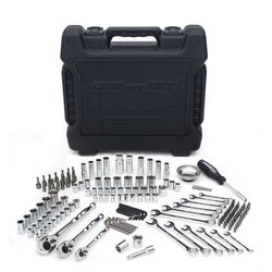 Channellock 1/4 & 3/8 & 1/2 in. drive Metric/SAE Mechanic's Tool Set 171 pc