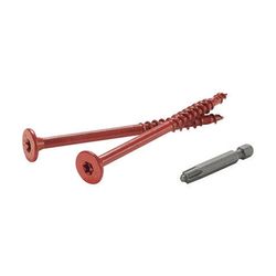 FastenMaster FlatLok No. 14 each X 4 in. L Torx Ttap Epoxy Coarse Wood Screws 50 pk