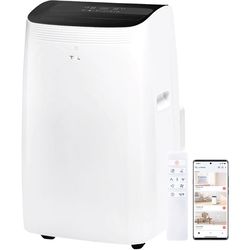 TCL 450 sq ft 3 speed 10000 BTU Portable Air Conditioner with Heat