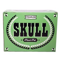 Streamline 6 in. H X 5.75 in. W X 7.5 in. D Ceramic Planter White