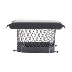 HY-C Shelter various in. Powder Coated Steel Chimney Cap