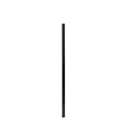 Fortress Building Products Athens 72 in. H X 2 in. W X 2  L Black Aluminum End/Gate Post