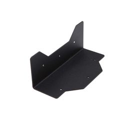 Fortress Building Products Evolution Black Steel Bracket 6 in. L