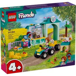 LEGO Friends Farm Animal Vet Clinic Building Set Multicolor