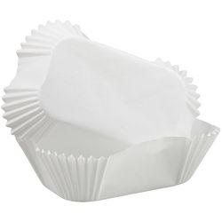 Wilton Mini Loaf Pan Pan Liners White 50 pc